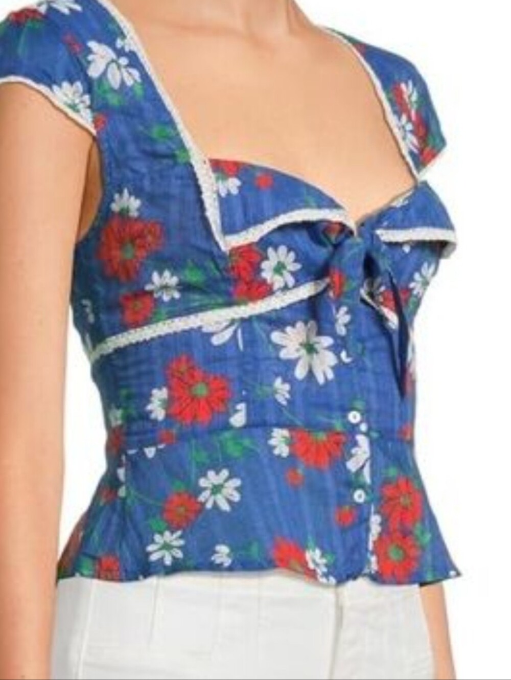 Free People Call Me Baby Top Size Small